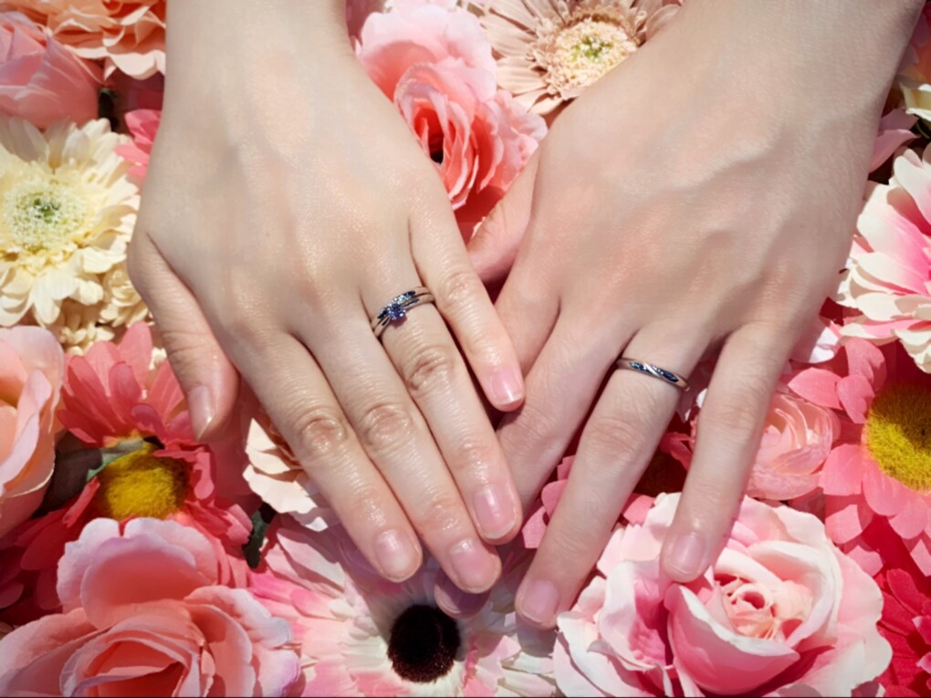 【札幌市】CAFERING(カフェリング)の婚約指輪と結婚指輪をご成約頂きました。