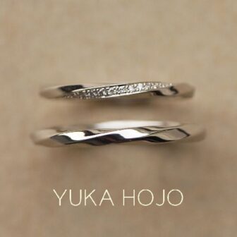 garden心斎橋の結婚指輪YUKA HOJO
