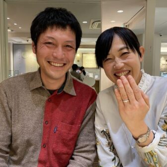 京都府舞鶴市　プリマポルタの婚約指輪をご成約頂きました