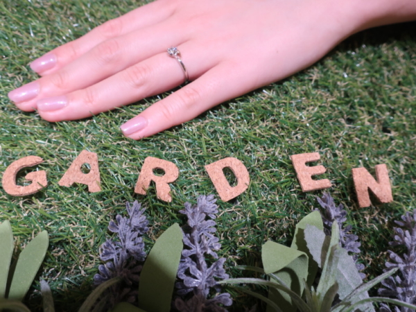 【京都府／大阪府】gardenオリジナルの婚約指輪をご成約頂きました
