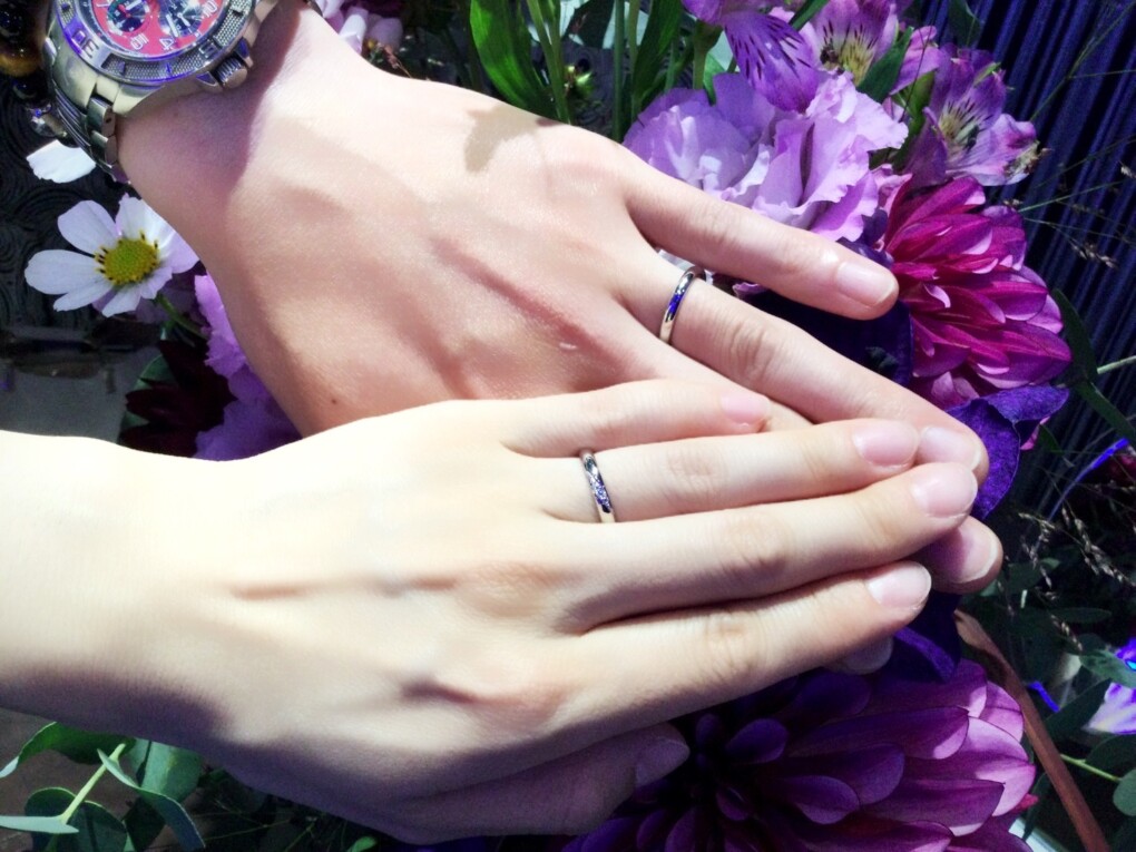 【札幌市】SomethingBlue(サムシングブルー)の結婚指輪をご成約頂きました。