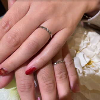 神戸市「FISCHER」の結婚指輪をご成約頂きました。