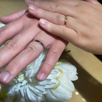 兵庫県たつの市「FISCHER」の結婚指輪をご成約頂きました。