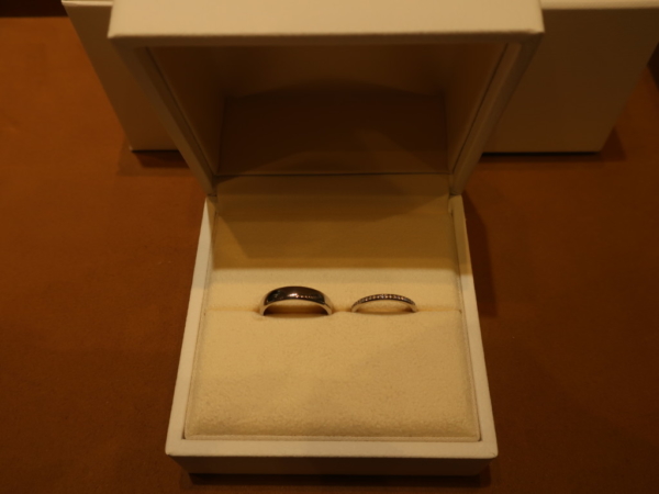 FISCHER（フィッシャー）とGRACE KAMA（グレースカーマ）の結婚指輪をご成約頂きました