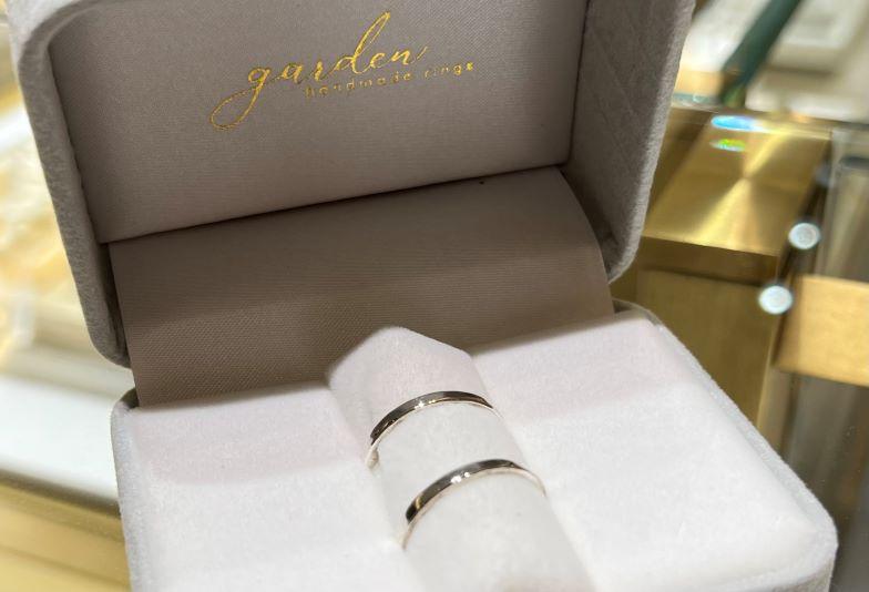 garden京都手作り結婚指輪