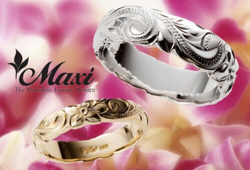 【和歌山県・紀の川市】想いを結婚指輪にのせて大切な人へ贈りたいハワイアンジュエリー：彫りの種類と意味