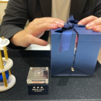 京都市中京区 アイデアルダイヤモンドに銀の指輪プランでプロポーズプランをお選びいただきました