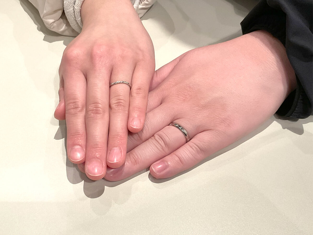 広島県・福山市｜ FURRER JACOT（フラージャコー）の結婚指輪をご成約いただきました