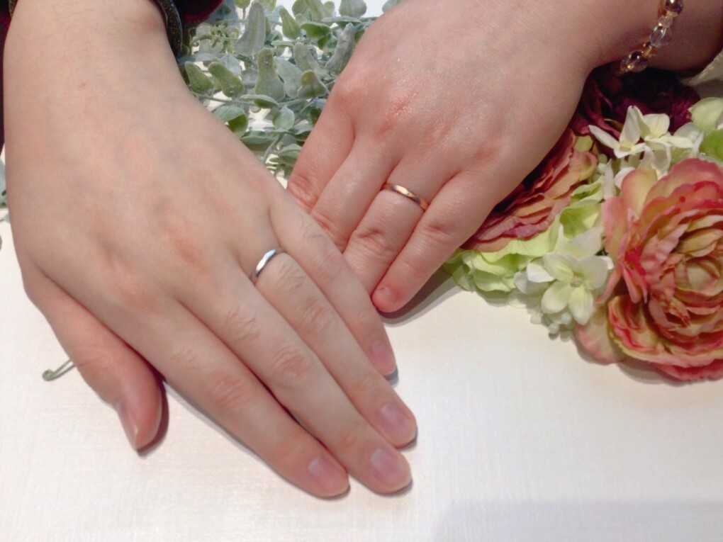 【札幌市】insembre(インセンブレ)の結婚指輪をご成約頂きました。