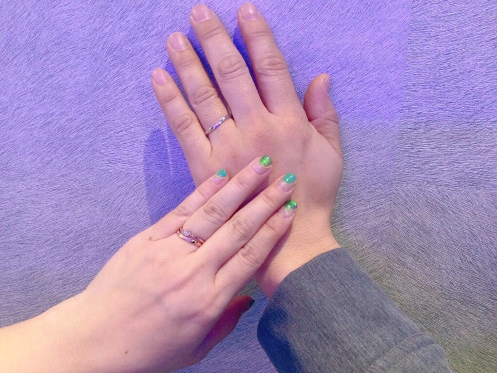 【札幌市】Disney Tangled(ラプンツェル)の婚約指輪と結婚指輪をご成約頂きました。