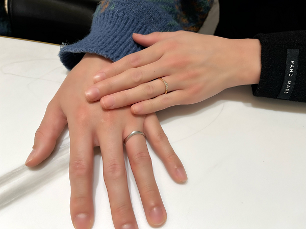 滋賀県栗東市｜高品質なマリアージュエント×gardenの結婚指輪をご成約いただきました