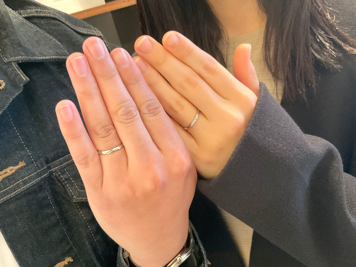 広島県・福山市｜ ROSETTE/SP（ロゼットエスピー）の結婚指輪をご成約いただきました