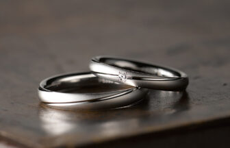奈良で人気パイロットの結婚指輪デザイン２