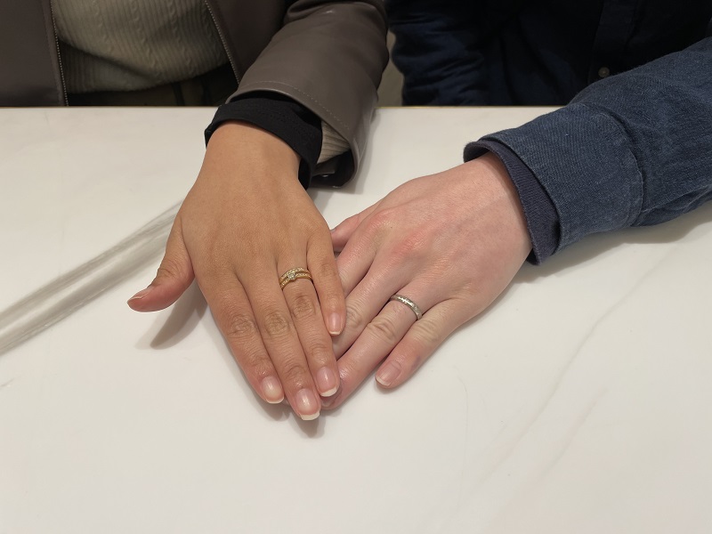 滋賀県近江八幡市｜強くて丈夫なFISCHERの結婚指輪をご成約いただきました！