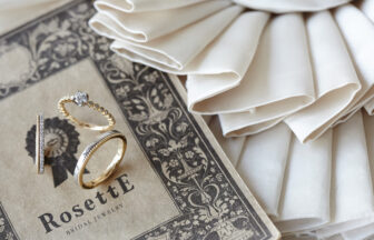 garden本店のロゼットのしずくの結婚指輪の画像