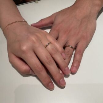 大阪で鍛造の結婚指輪ゴールドフィッシャー