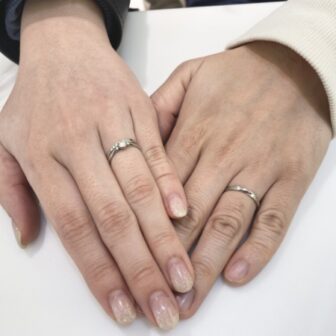 garden神戸三ノ宮でRosettE/SP結婚指輪をご成約頂きました