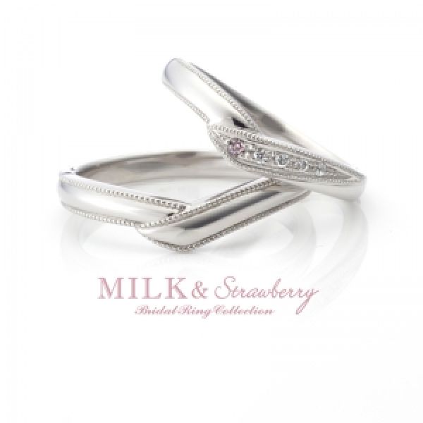 結婚指輪の形の選び方について　Milk＆Strawberry