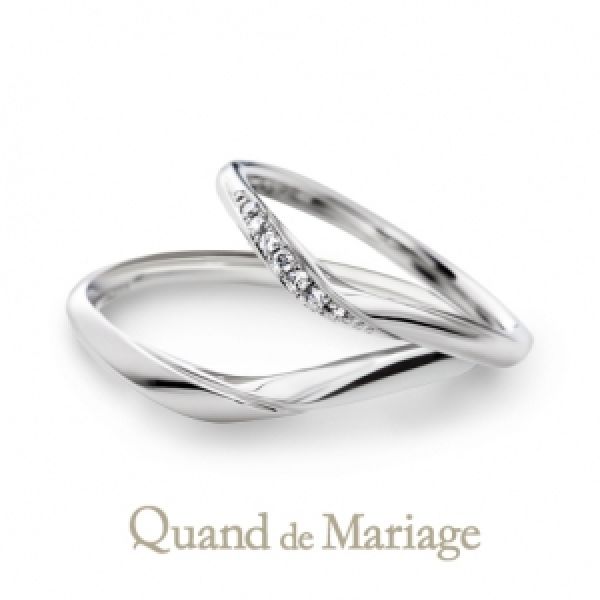 結婚指輪の形の選び方について　QuanddeMariage