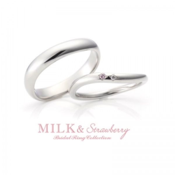 結婚指輪の形の選び方について　Milk＆Strawberry