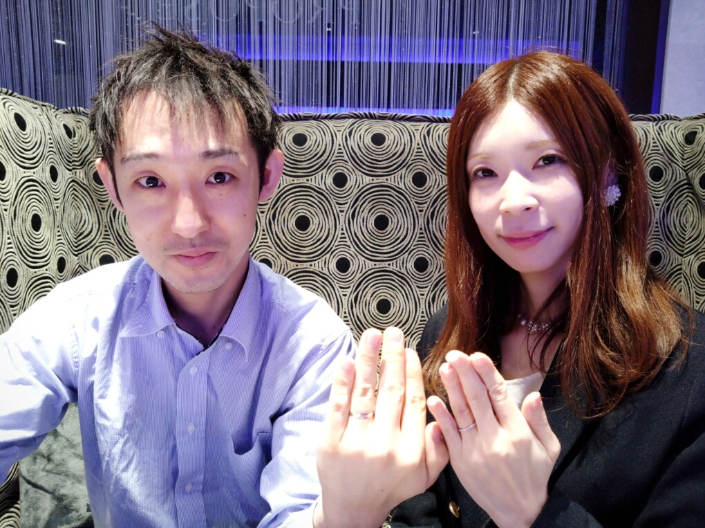【札幌市】True Love(トゥルーラブ)とHOSHI no SUNA(星の砂)の結婚指輪をご成約頂きました。