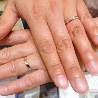 大阪府泉南市｜歴史の1ページというお2人の始まりをコンセプトにしたラパージュの結婚指輪をご成約いただきました