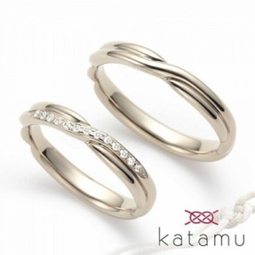 garden天王寺　結婚指輪　鍛造製法　katamu　縁