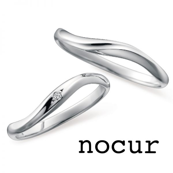 garden和歌山の10万円で揃う結婚指輪ブランドのノクルの結婚指輪デザイン