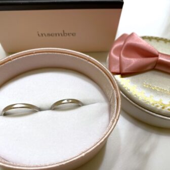 神戸市灘区「insembre」の結婚指輪をご成約頂きました。