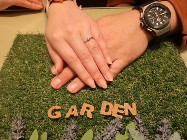 大阪府大阪市｜BAUM（バーム）の婚約指輪をご成約頂きました。