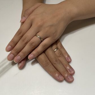 京都市西京区｜世界一の強度を誇る「FISCHER」の結婚指輪をご成約頂きました