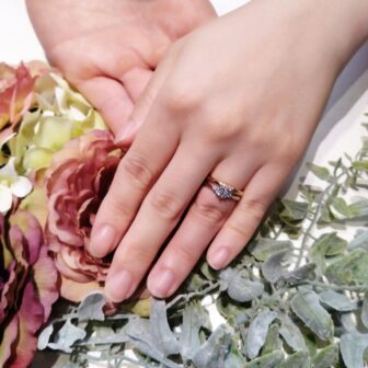 【札幌市】Ice Blue DIAMOND(アイスブルーダイヤモンド)の婚約指輪をご成約頂きました。