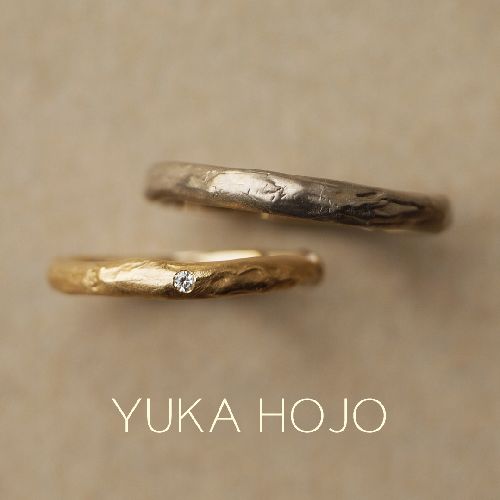 YUKA HOJOのアンティーク結婚指輪