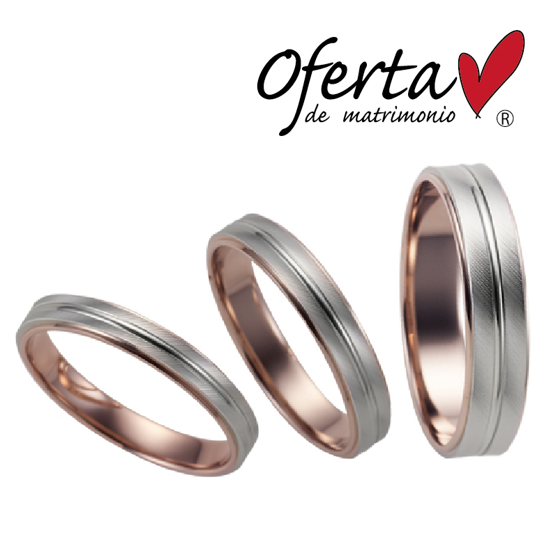 結婚指輪オフェルタのブリッタ、ルシーラ、ステラ