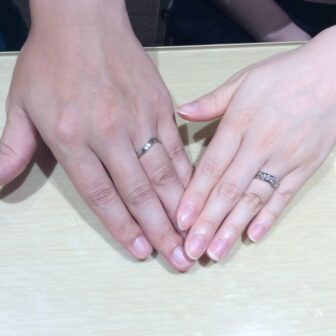 大阪府茨木市｜IDEAL Plus fort（アイデアル プリュフォール）の結婚指輪をご成約いただきました！