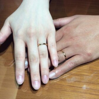 大阪府大阪市｜gardenオリジナルの婚約指輪とIDEAL Plus fort（アイデアルプリュフォール）の結婚指輪をご成約いただきました。