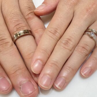 滋賀県大津市｜婚約指輪に「マシェリ」・結婚指輪にスイスブランド「マイスター」をお選びいただきました