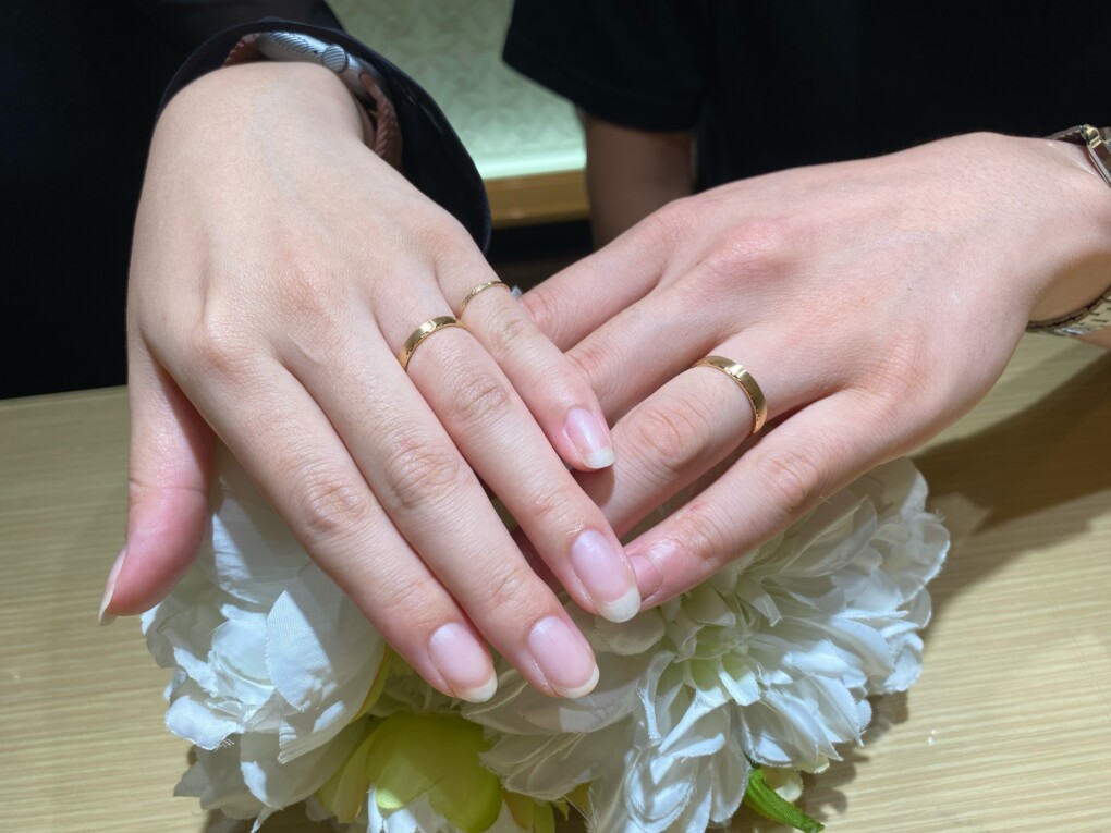 兵庫県 赤穂市「FISCHER」の結婚指輪をご成約頂きました
