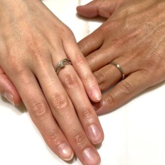 garden神戸三ノ宮で婚約指輪と結婚指輪をご成約頂いた静岡県のお客様