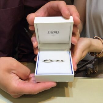 garden梅田でFISCHERの結婚指輪を購入したカップルのクチコミ