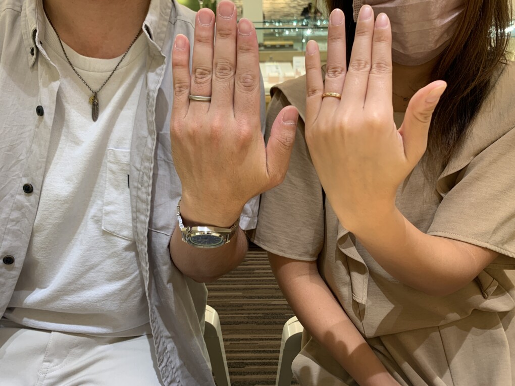 兵庫県高砂市　「FISCHER」の結婚指輪をご成約頂きました
