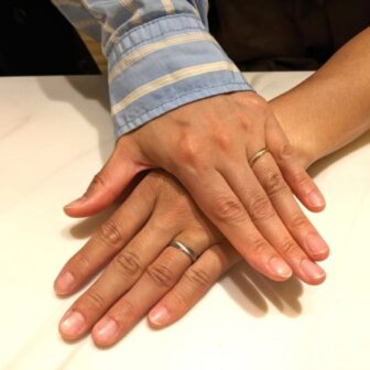 神戸市北区「FISCHER」の結婚指輪をご成約頂きました。