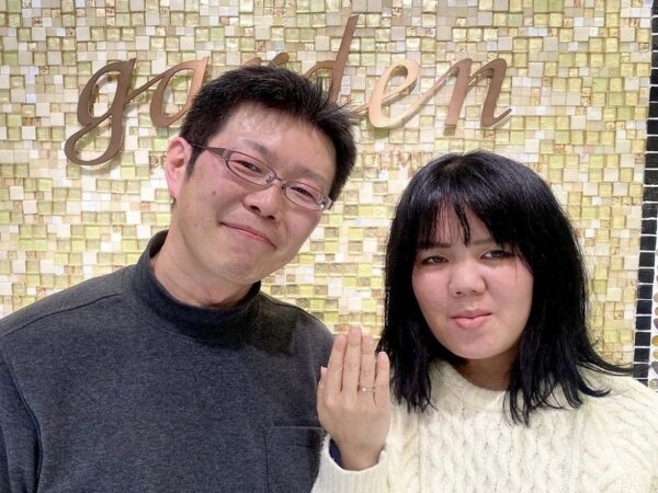 神戸市灘区「IDEAL」の婚約指輪とダイヤモンドをご成約頂きました。