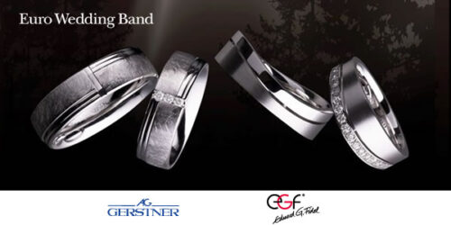 鍛造製法で作られたコンビリングの結婚指輪ブランド　ユーロウエディングバンド