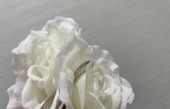京都　ピンクダイヤモンド結婚指輪