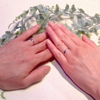 【札幌市】insembre(インセンブレ)の結婚指輪をご成約頂きました。