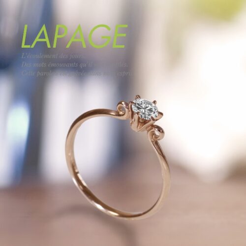LAPAGE 婚約指輪（エンゲージリング） Lyre d’ ange