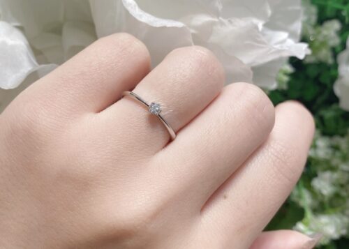 5万円台でお求めいただけるgarden姫路の婚約指輪