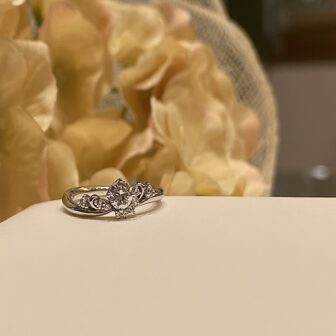 京都ｍ　婚約指輪ピンクダイヤモンド