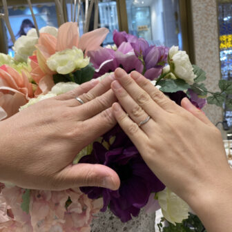 姫路市「IDEAL plus fort」の結婚指輪をご成約頂きました
